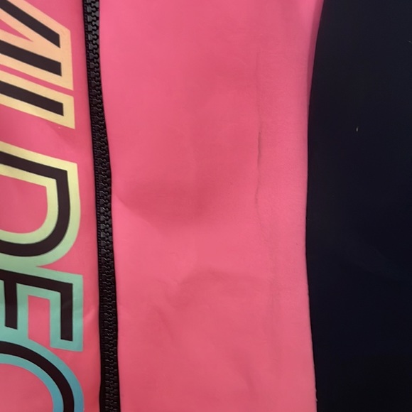 Wildfox Barbie swimsuit onepiece and jacket set - Picture 3 of 12